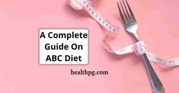 Abc diet rules