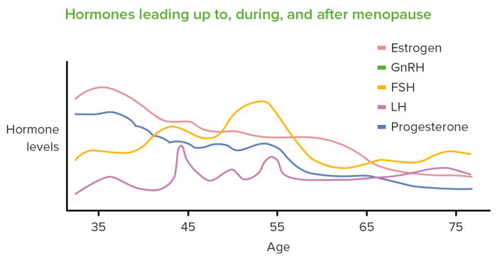 Menopause stages perimenopause symptoms hormones postmenopause